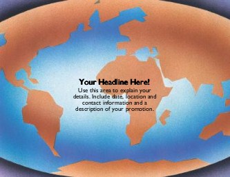 World Map Large Magnets