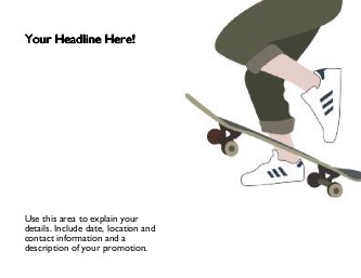 Skateboarding Large Magnets