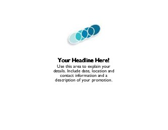 Blue Ovals Large Magnets