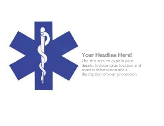 Caduceus Symbol Large Magnets
