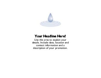 Water Drop Large Magnets