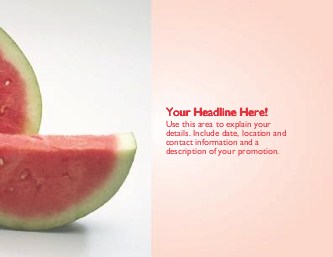 Watermelon Slices Large Magnets