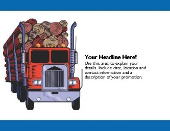 Logging Lorry Large Magnets