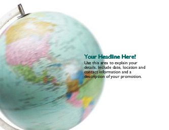 Spin the Globe Large Magnets