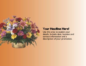 Spring Flower Arrangement Large Magnets