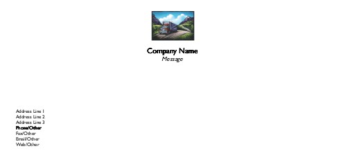 Heartland Journey Full Colour Compliment Slips