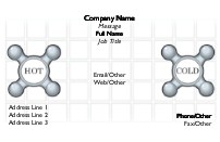 Water Works Full Colour Business Cards