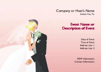 First Dance Postcard Invitation-Standard