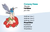 Posed Fairy Full Colour Business Cards