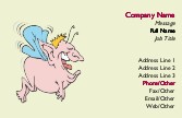 Unconventional Fairy Full Colour Business Cards