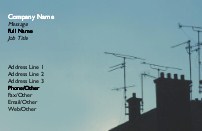 Antenna Array Full Colour Magnetic Business Cards