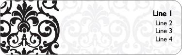 Elegant Lace Return Address Labels