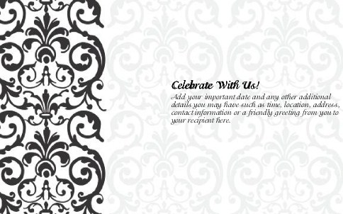 Elegant Lace Full Colour Oversized Postcards