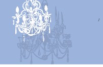 Chandelier Chic Recycled Business Cards