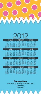 Creamsicle Dream Slim Calendar Cards