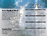 Forever Green Large Calendar Magnets