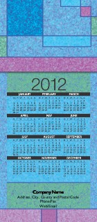 Shaping Your Year Slim Calendar Magnets
