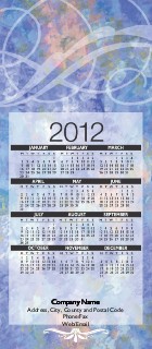 Year of Impressions Slim Calendar Cards