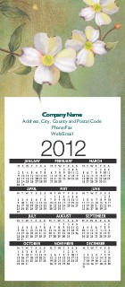 Dogwood Days Slim Calendar Cards