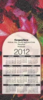 Leaves of Time Slim Calendar Cards