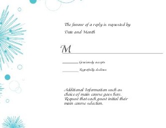 Mayfair Brilliance Reply Cards