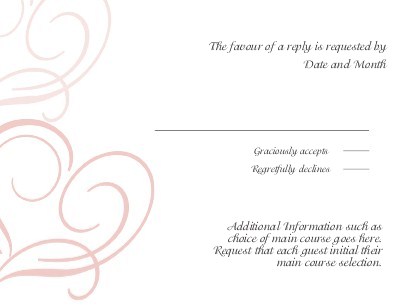 Mi Amore Reply Cards