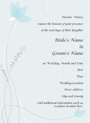 Delicate Devotion Wedding Invitations