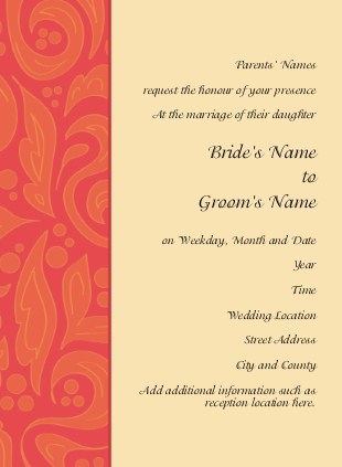 Glow of Love Wedding Invitations