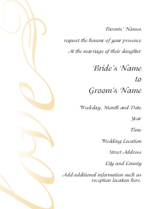 Love Abound Wedding Invitations