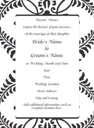 Unique Flair Wedding Invitations