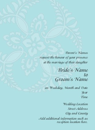 Love Kaleidoscope Wedding Invitations