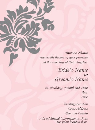 Love's Imprint Wedding Invitations