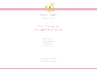 Rings are Rosy Hen Night Invitations