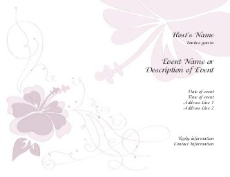 Blossoming Romance Hen Night Invitations