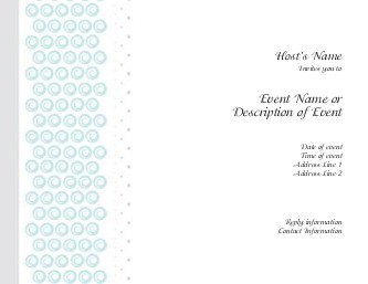 Circles of Love Hen Night Invitations