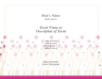 Watch Love Grow Hen Night Invitations
