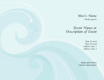 Waves of Love Hen Night Invitations