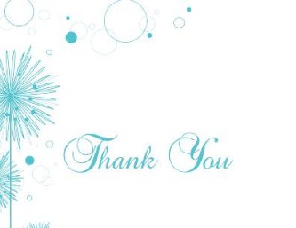 Mayfair Brilliance Wedding Thank You Cards