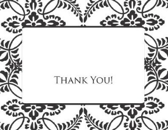 Unique Flair Wedding Thank You Cards