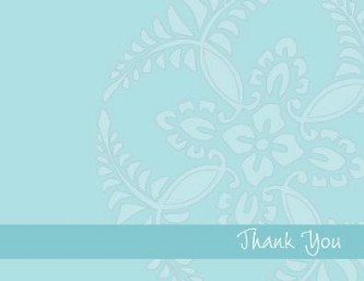 Love Kaleidoscope Wedding Thank You Cards