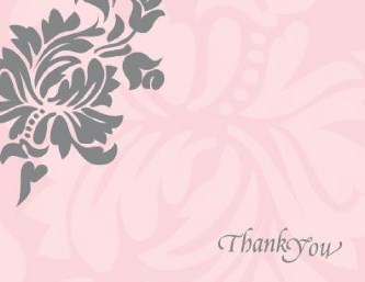 Love's Imprint Wedding Thank You Cards