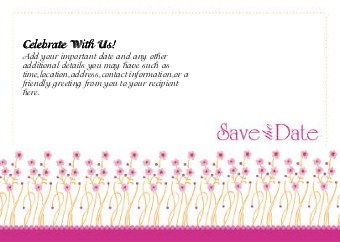 Watch Love Grow Standard Sized Save the Date Postcards