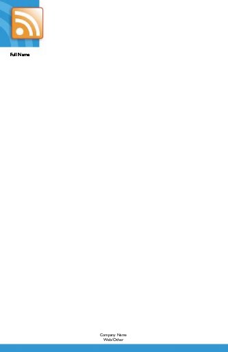 RSS Feed Large Note Pads