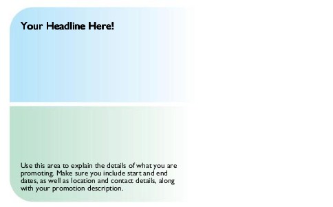 Rolodex Reel Full Colour Oversized Postcards