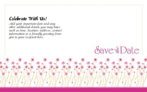 Watch Love Grow Oversized Save the Date  Postcards