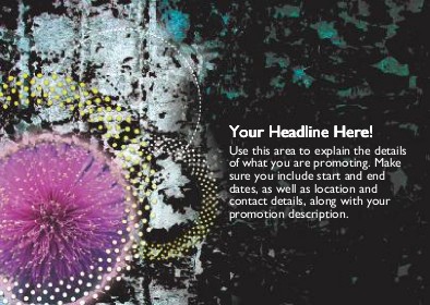 Dazzling Madness Full Colour Standard Sized Postcards