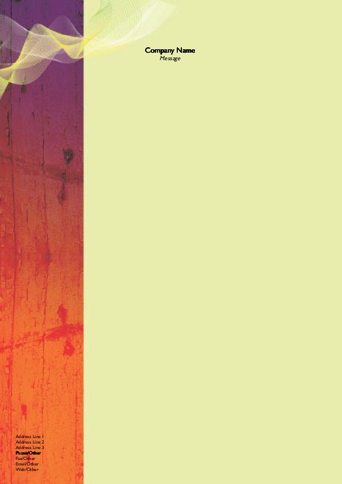 Gauze Glow A4 Recycled Letterhead