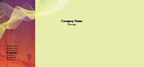 Gauze Glow Full Colour Compliment Slips