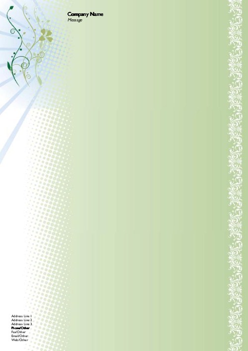Vineyard Voice A4 Recycled Letterhead