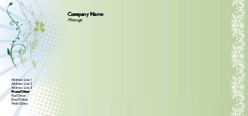 Vineyard Voice Full Colour Compliment Slips